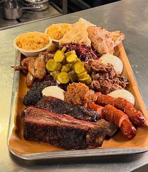 Meat feast at the fortress with our friends from Härryda BBQ.